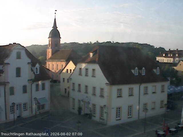 Archiv Foto Webcam Treuchtlingen Rathausplatz
