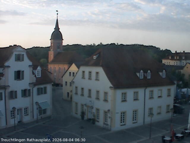 Archiv Foto Webcam Treuchtlingen Rathausplatz