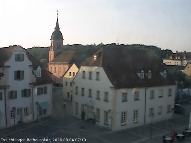 Archiv Foto Webcam Treuchtlingen Rathausplatz