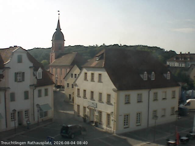Archiv Foto Webcam Treuchtlingen Rathausplatz
