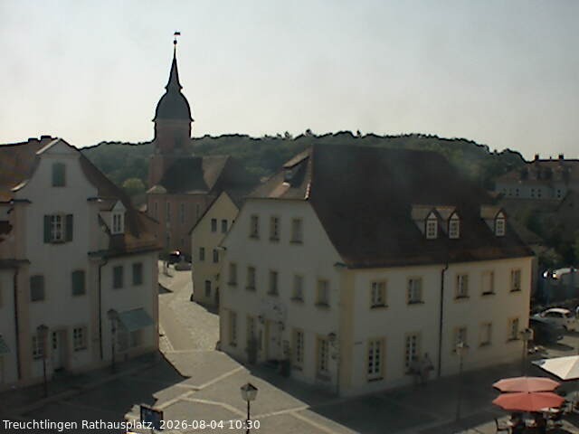 Archiv Foto Webcam Treuchtlingen Rathausplatz
