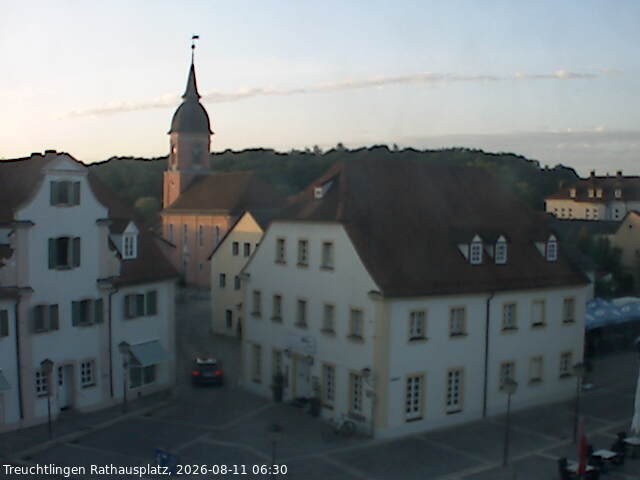 Archiv Foto Webcam Treuchtlingen Rathausplatz