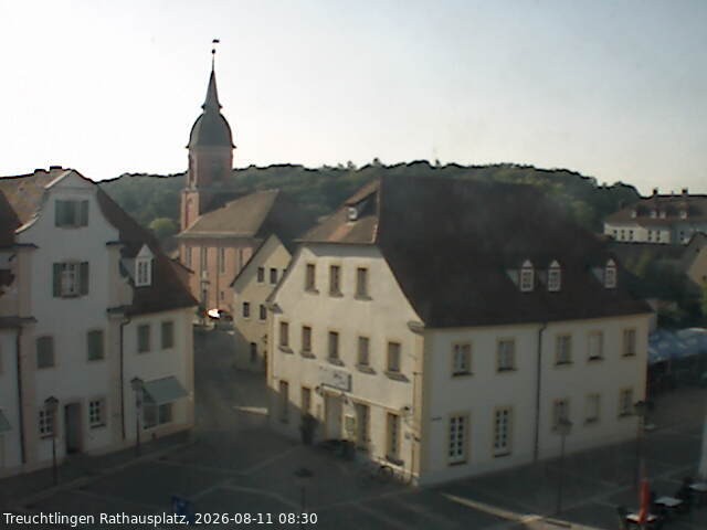Archiv Foto Webcam Treuchtlingen Rathausplatz