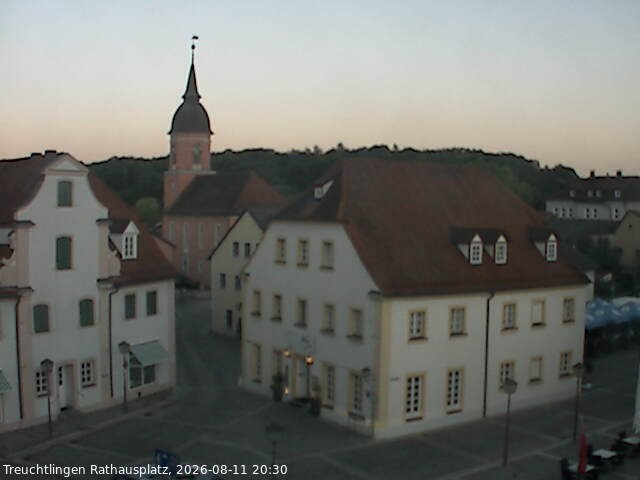Archiv Foto Webcam Treuchtlingen Rathausplatz