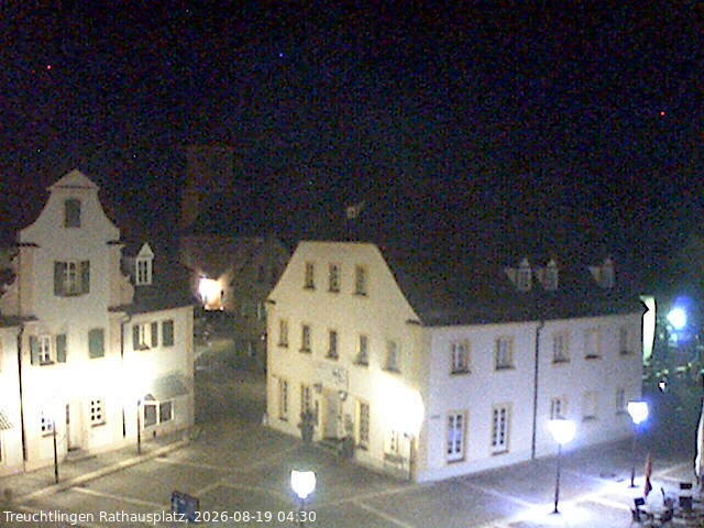 Archiv Foto Webcam Treuchtlingen Rathausplatz