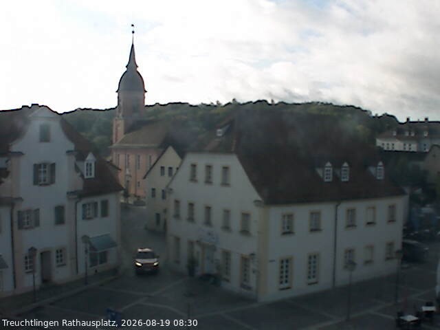 Archiv Foto Webcam Treuchtlingen Rathausplatz