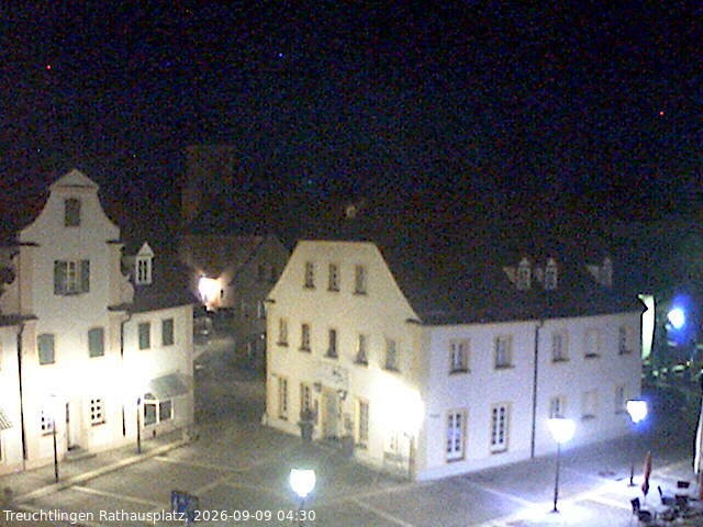 Archiv Foto Webcam Treuchtlingen Rathausplatz