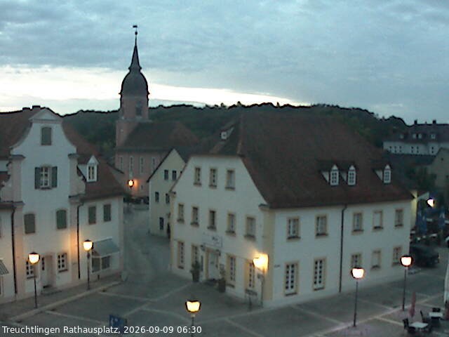 Archiv Foto Webcam Treuchtlingen Rathausplatz