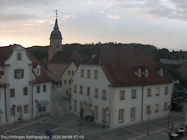 Archiv Foto Webcam Treuchtlingen Rathausplatz