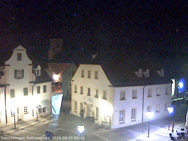 Archiv Foto Webcam Treuchtlingen Rathausplatz