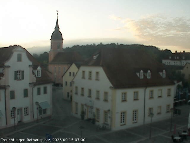 Archiv Foto Webcam Treuchtlingen Rathausplatz