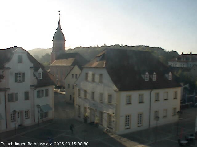 Archiv Foto Webcam Treuchtlingen Rathausplatz