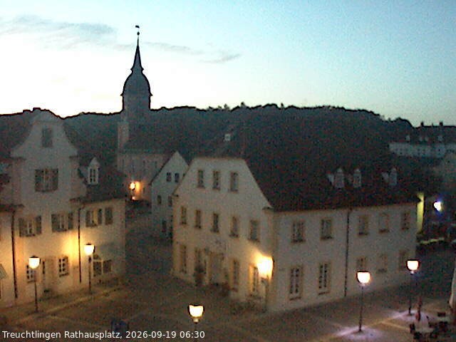 Archiv Foto Webcam Treuchtlingen Rathausplatz