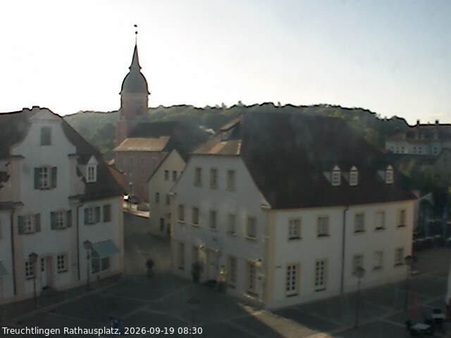 Archiv Foto Webcam Treuchtlingen Rathausplatz