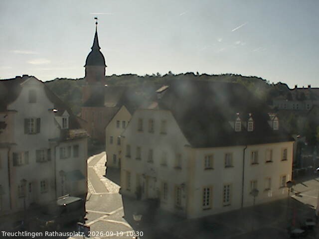 Archiv Foto Webcam Treuchtlingen Rathausplatz