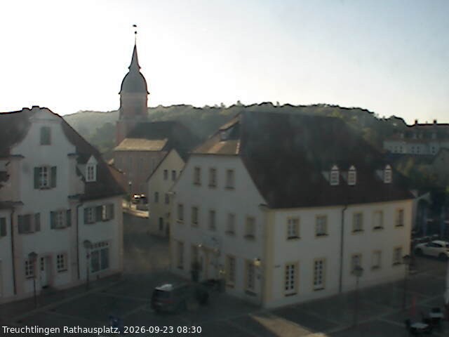 Archiv Foto Webcam Treuchtlingen Rathausplatz