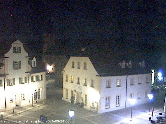 Archiv Foto Webcam Treuchtlingen Rathausplatz