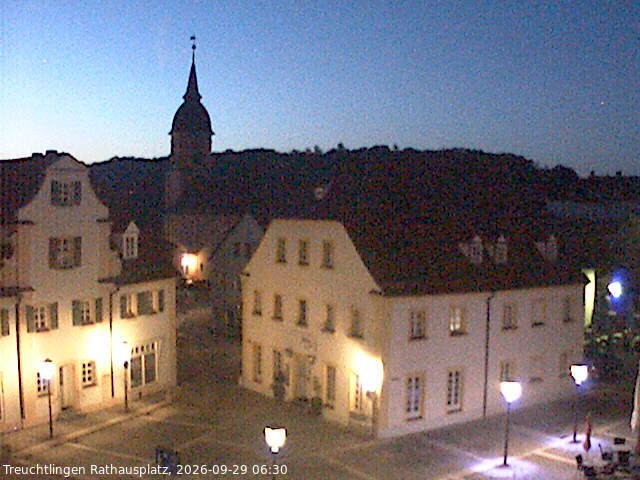 Archiv Foto Webcam Treuchtlingen Rathausplatz