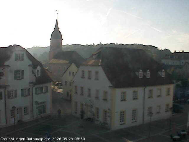 Archiv Foto Webcam Treuchtlingen Rathausplatz