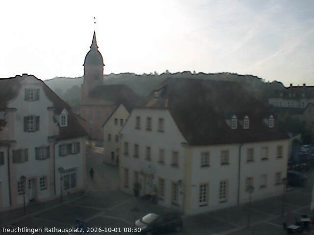 Archiv Foto Webcam Treuchtlingen Rathausplatz