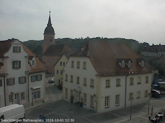 Archiv Foto Webcam Treuchtlingen Rathausplatz