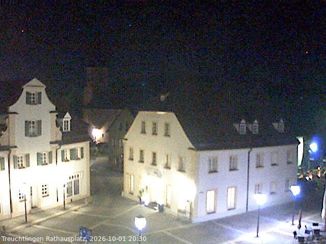 Archiv Foto Webcam Treuchtlingen Rathausplatz