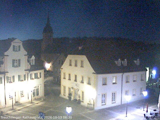Archiv Foto Webcam Treuchtlingen Rathausplatz