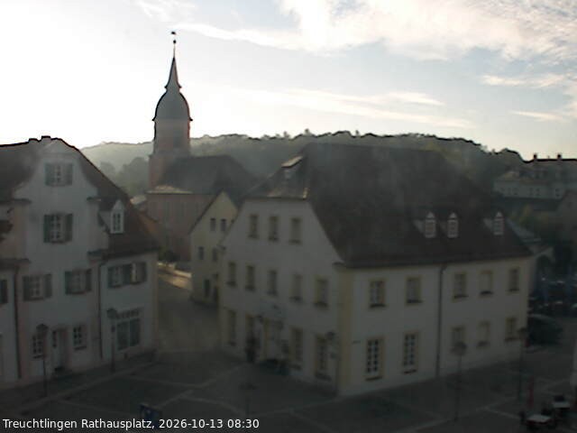 Archiv Foto Webcam Treuchtlingen Rathausplatz