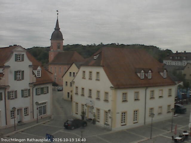 Archiv Foto Webcam Treuchtlingen Rathausplatz