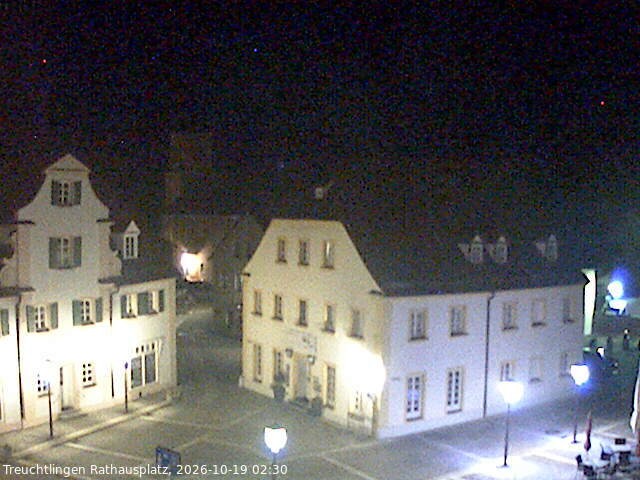 Archiv Foto Webcam Treuchtlingen Rathausplatz