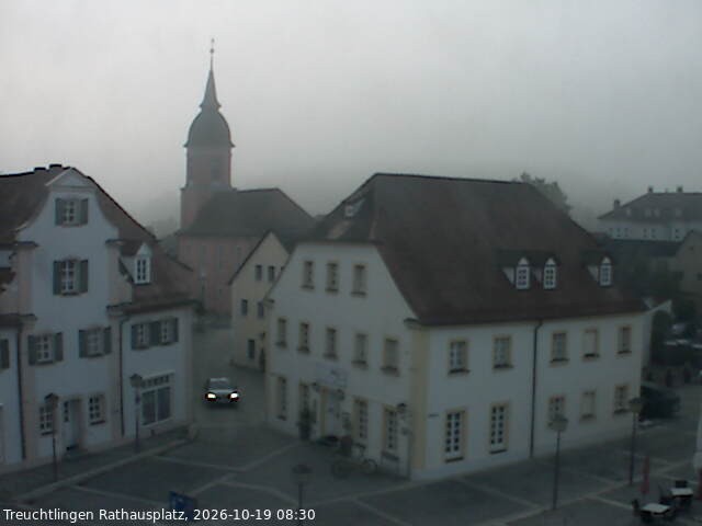 Archiv Foto Webcam Treuchtlingen Rathausplatz