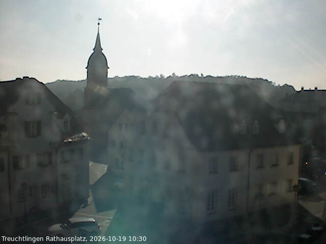 Archiv Foto Webcam Treuchtlingen Rathausplatz