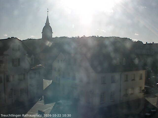 Archiv Foto Webcam Treuchtlingen Rathausplatz