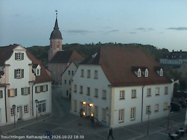 Archiv Foto Webcam Treuchtlingen Rathausplatz