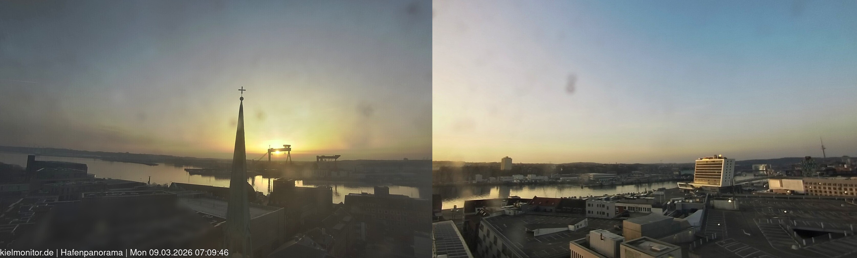 Archiv Foto Webcam St. Nikolai Kirche Kiel