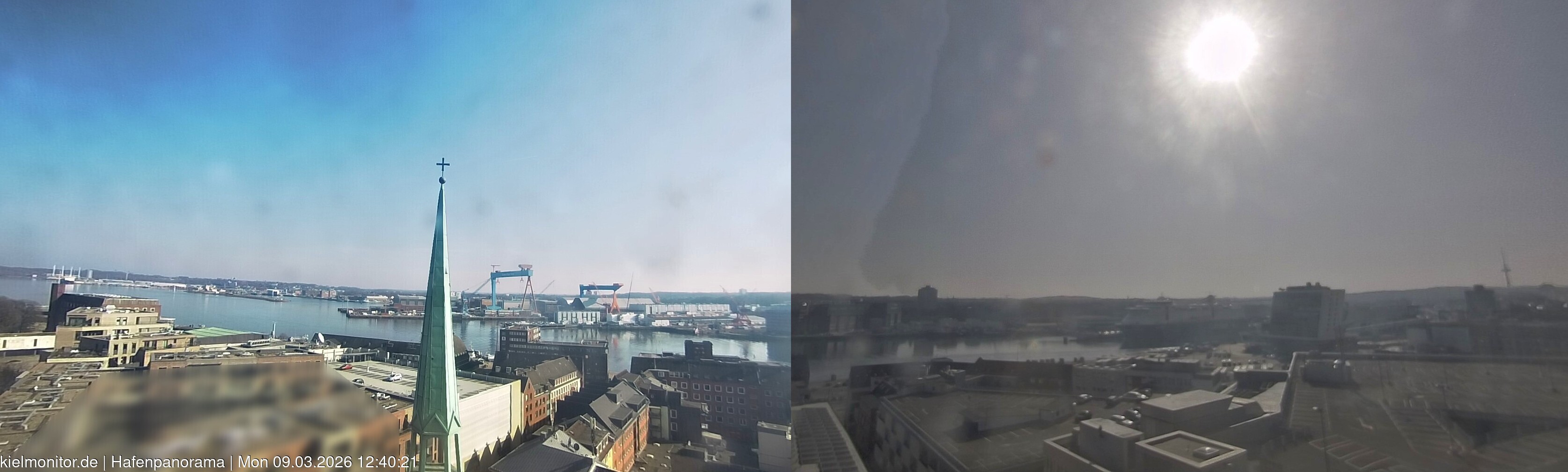 Archiv Foto Webcam St. Nikolai Kirche Kiel