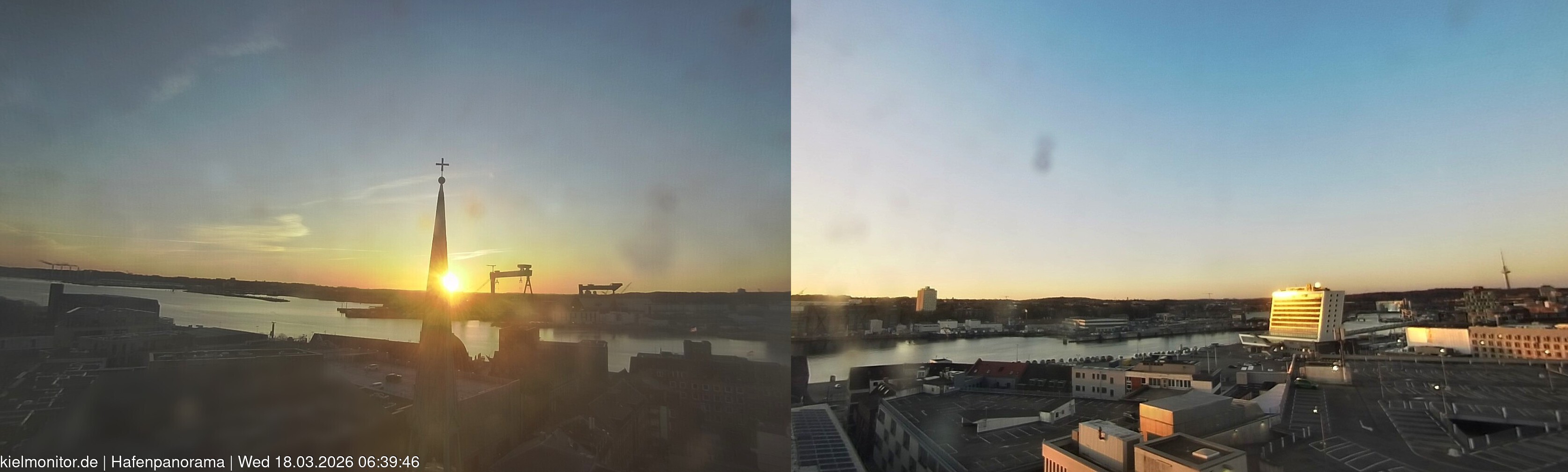 Archiv Foto Webcam St. Nikolai Kirche Kiel