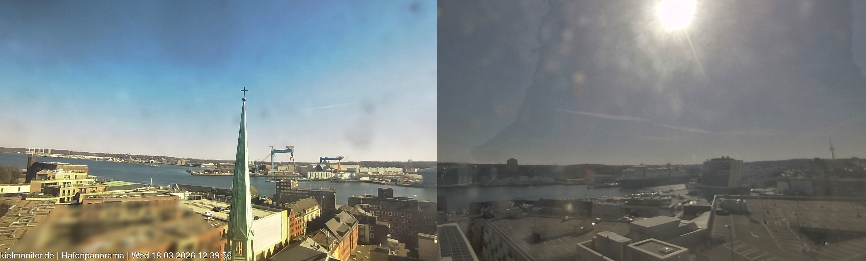 Archiv Foto Webcam St. Nikolai Kirche Kiel