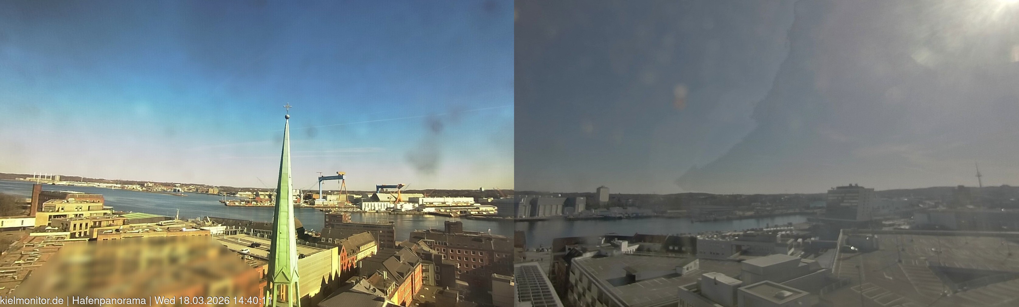 Archived image Webcam Church St. Nikolai Kiel