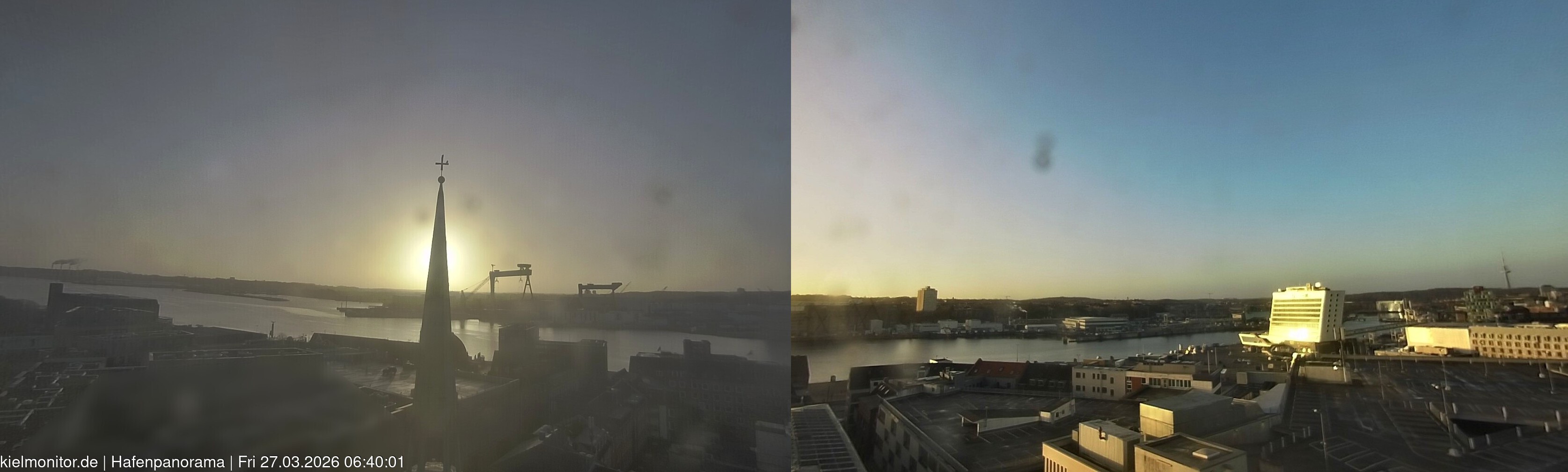 Archiv Foto Webcam St. Nikolai Kirche Kiel