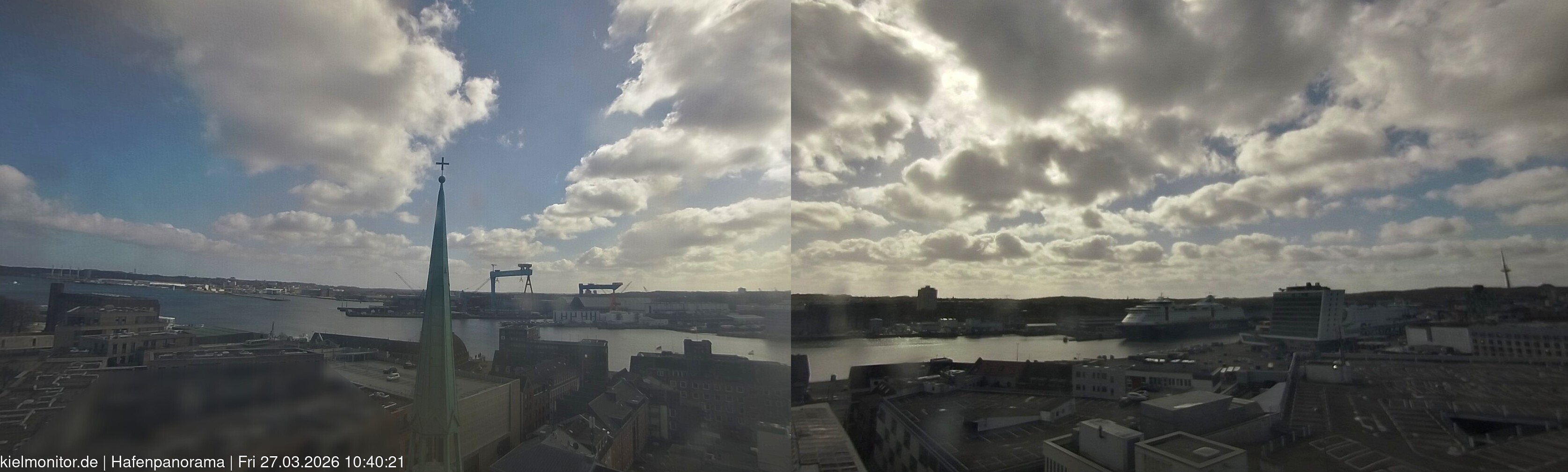 Archiv Foto Webcam St. Nikolai Kirche Kiel