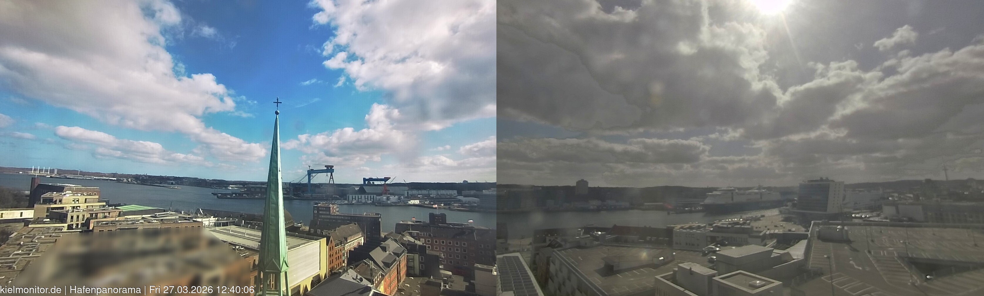 Archiv Foto Webcam St. Nikolai Kirche Kiel