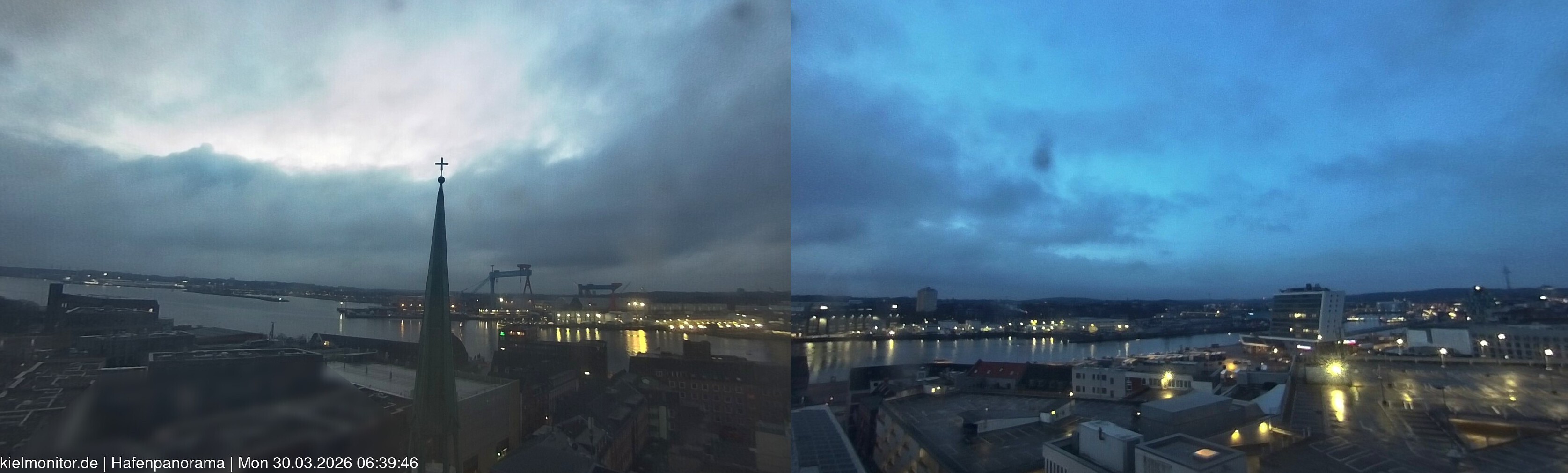 Archiv Foto Webcam St. Nikolai Kirche Kiel