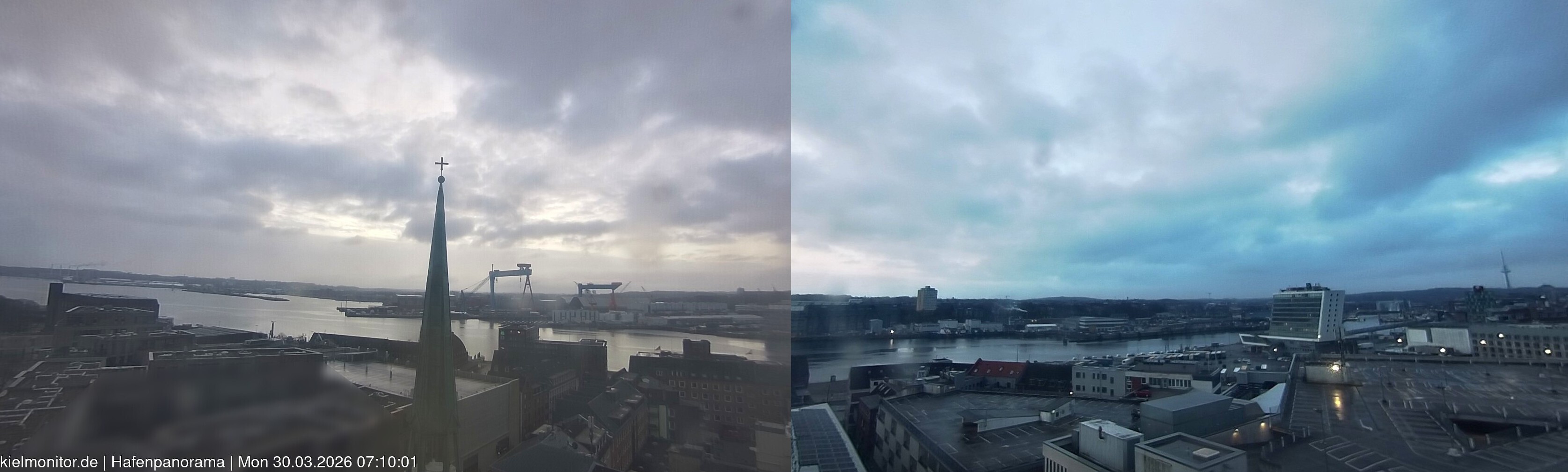 Archiv Foto Webcam St. Nikolai Kirche Kiel