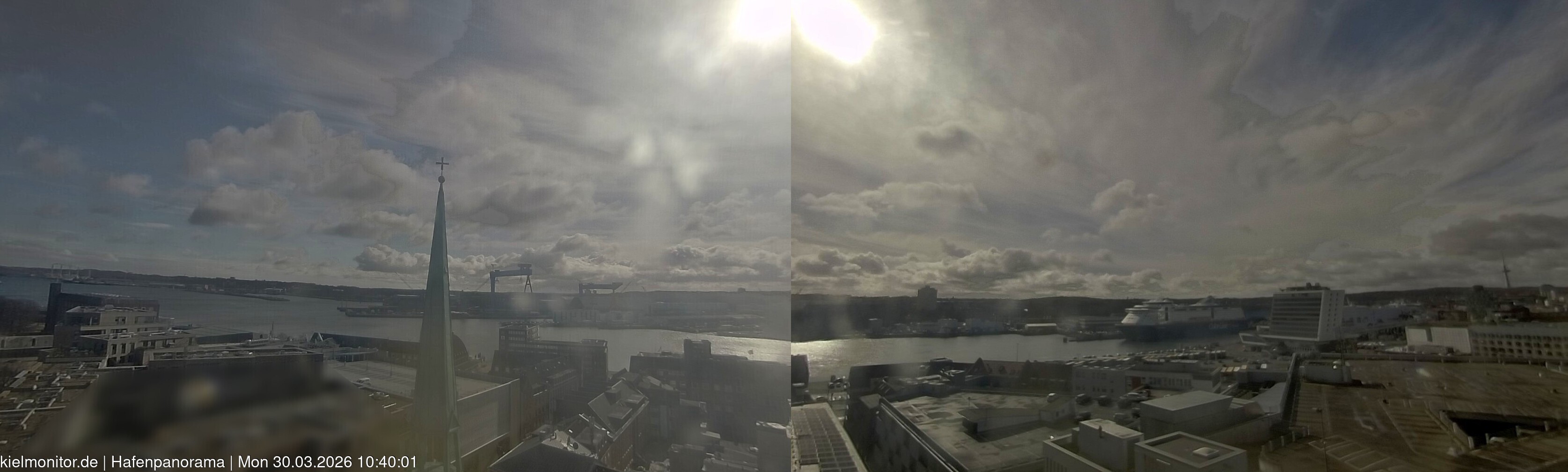 Archiv Foto Webcam St. Nikolai Kirche Kiel