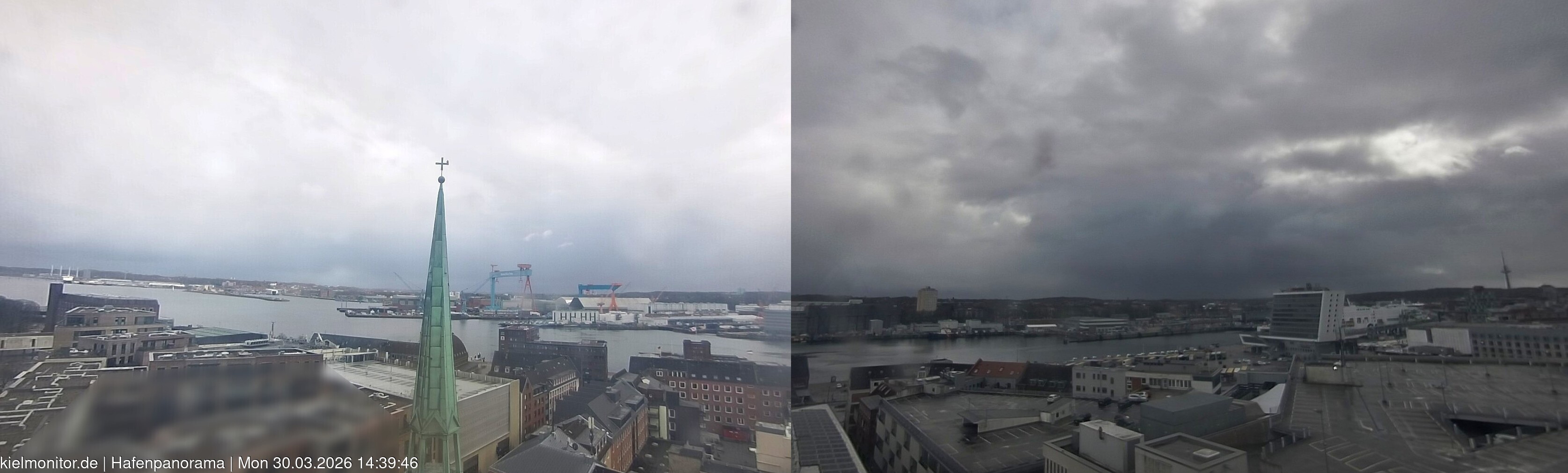 Archiv Foto Webcam St. Nikolai Kirche Kiel