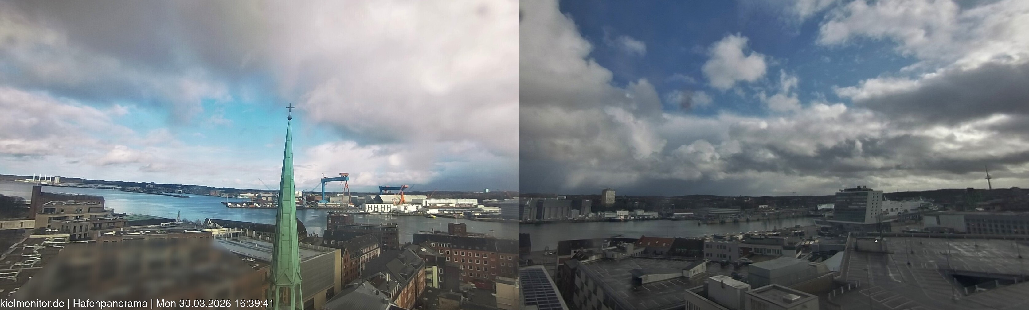 Archiv Foto Webcam St. Nikolai Kirche Kiel