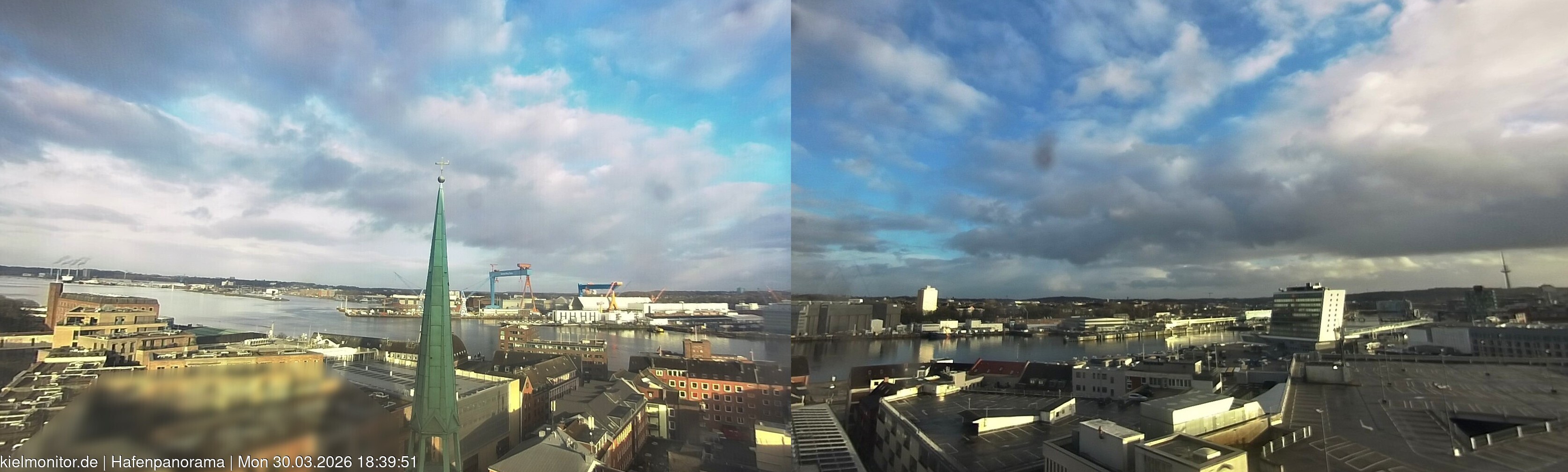 Archiv Foto Webcam St. Nikolai Kirche Kiel