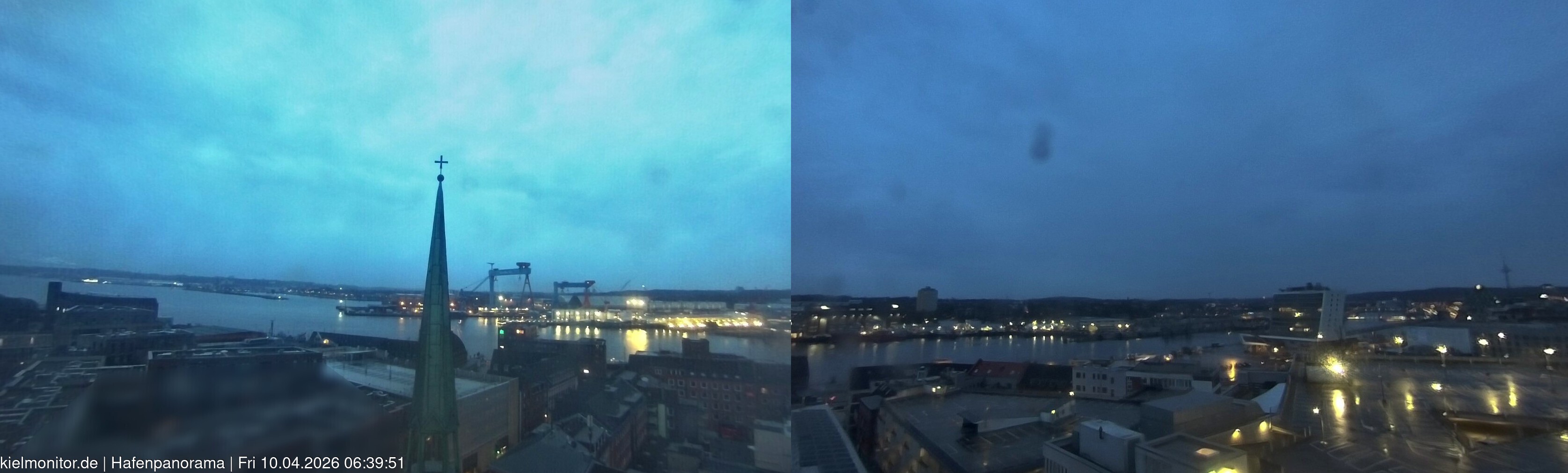 Archiv Foto Webcam St. Nikolai Kirche Kiel