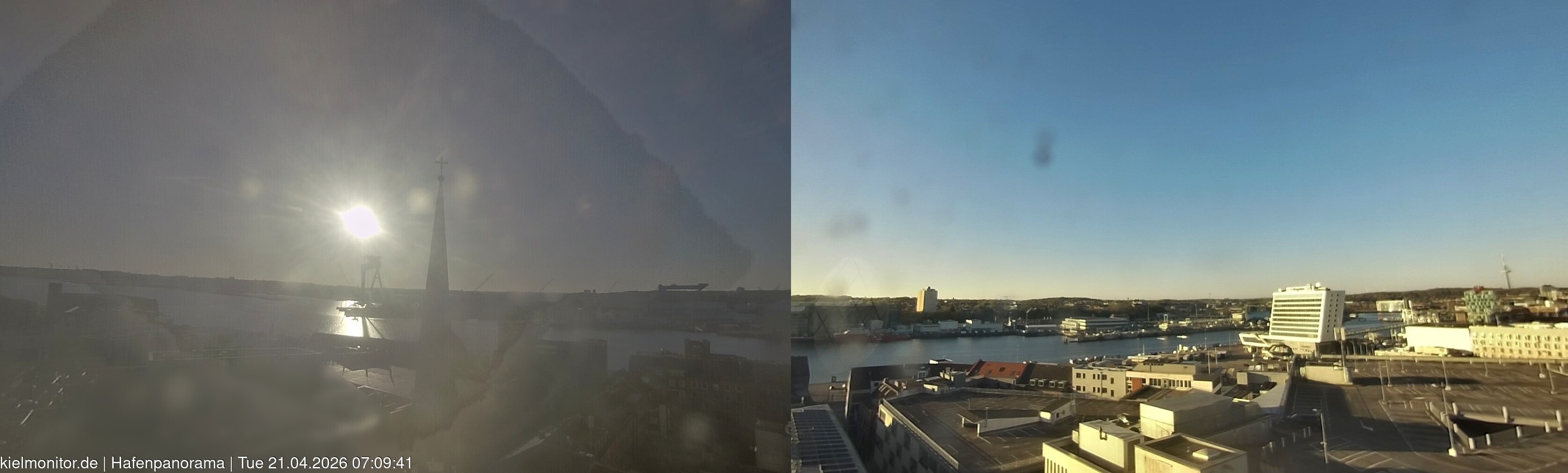 Archiv Foto Webcam St. Nikolai Kirche Kiel